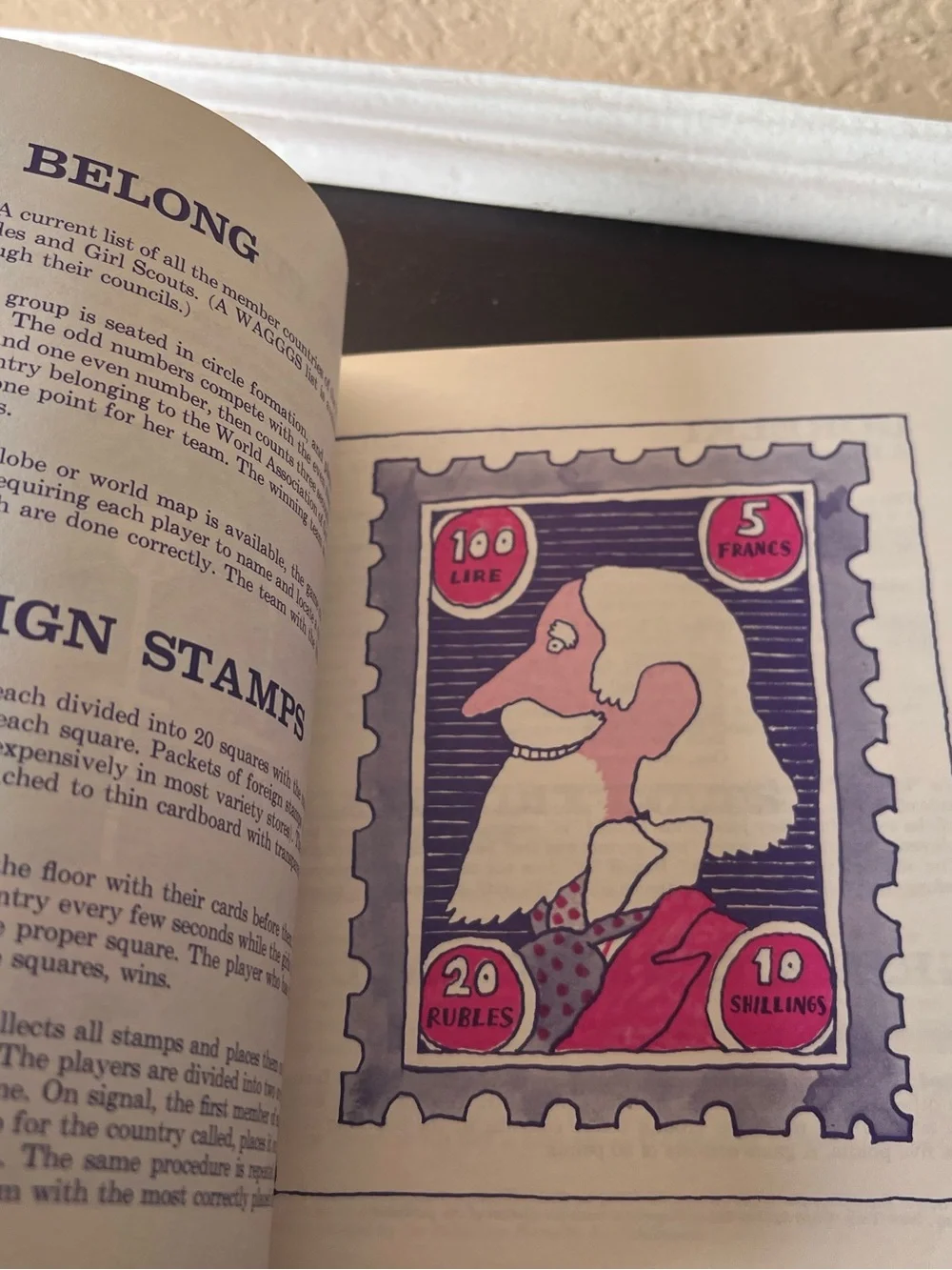 Games for Girl Scouts Book vintage 1969